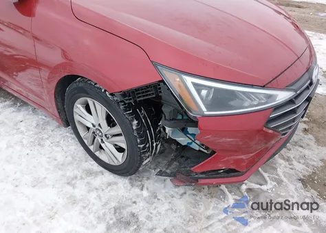 2019 Hyundai Elantra Sel из США, поврежденный, VIN 5NPD84LF3KH403185